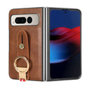 For Google Pixel 8 Pro Wristband Leather Back Phone Case
