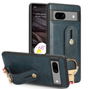 For Google Pixel 9 Pro XL Wristband Leather Back Phone Case