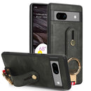For Google Pixel 9 Pro XL Wristband Leather Back Phone Case
