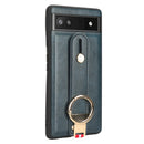 For Google Pixel 9 Pro  Fold Wristband Leather Back Phone Case