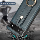 For Google Pixel 9 Pro  Fold Wristband Leather Back Phone Case