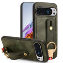 For Google Pixel 9 Pro XL Wristband Leather Back Phone Case