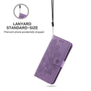 For Google Pixel 8a Embossed Leather folio wallet Phone Case