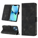 Skin-feel Embossed Leather Phone Case, For iPhone 16, For iPhone 15 Pro Max, For iPhone 15 Pro, For iPhone 15 Plus