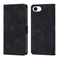 Skin-feel Embossed Leather Phone Case, For iPhone SE 2024, For iPhone 16 Pro Max, For iPhone 16 Pro, For iPhone 16 Plus