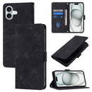 Skin-feel Embossed Leather Phone Case, For iPhone SE 2024, For iPhone 16 Pro Max, For iPhone 16 Pro, For iPhone 16 Plus