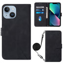 Crossbody 3D Embossed Flip Leather Phone Case, For iPhone 16, For iPhone 15 Pro Max, For iPhone 15 Pro, For iPhone 15 Plus