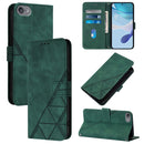 Crossbody 3D Embossed Flip Leather Phone Case, For iPhone 15, For iPod Touch 7 / 6 / 5