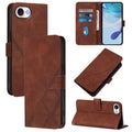 Crossbody 3D Embossed Flip Leather Phone Case, For iPhone 16e / 17e, For iPhone 17 Pro Max, For iPhone 17 Pro, For iPhone 17