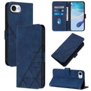 Crossbody 3D Embossed Flip Leather Phone Case, For iPhone 16e / 17e, For iPhone 17 Pro Max, For iPhone 17 Pro, For iPhone 17