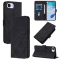 Crossbody 3D Embossed Flip Leather Phone Case, For iPhone 16e / 17e, For iPhone 17 Pro Max, For iPhone 17 Pro, For iPhone 17