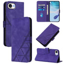 Crossbody 3D Embossed Flip Leather Phone Case, For iPhone 16e / 17e, For iPhone 17 Pro Max, For iPhone 17 Pro, For iPhone 17