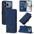Crossbody 3D Embossed Flip Leather Phone Case, For iPhone 16e / 17e, For iPhone 17 Pro Max, For iPhone 17 Pro, For iPhone 17