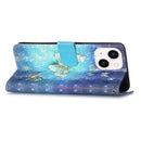 3D Painting Horizontal Flip Leather Phone Case, For iPhone 15, For iPod Touch 7 / 6 / 5