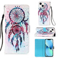 3D Painting Horizontal Flip Leather Phone Case, For iPhone 15, For iPod Touch 7 / 6 / 5