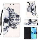 3D Painting Horizontal Flip Leather Phone Case, For iPhone 15, For iPod Touch 7 / 6 / 5