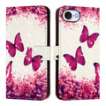 3D Painting Horizontal Flip Leather Phone Case, For iPhone 17e / 16e, For iPhone 17 Pro Max, For iPhone 17 Pro