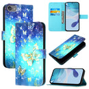 3D Painting Horizontal Flip Leather Phone Case, For iPhone 15, For iPod Touch 7 / 6 / 5