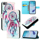 3D Painting Horizontal Flip Leather Phone Case, For iPhone 15, For iPod Touch 7 / 6 / 5