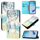 3D Painting Horizontal Flip Leather Phone Case, For iPhone 15, For iPod Touch 7 / 6 / 5