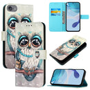 3D Painting Horizontal Flip Leather Phone Case, For iPhone 15, For iPod Touch 7 / 6 / 5