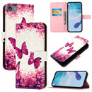 3D Painting Horizontal Flip Leather Phone Case, For iPhone 15, For iPod Touch 7 / 6 / 5