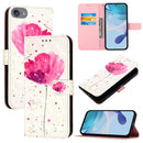 3D Painting Horizontal Flip Leather Phone Case, For iPhone 15, For iPod Touch 7 / 6 / 5