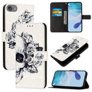 3D Painting Horizontal Flip Leather Phone Case, For iPhone 15, For iPod Touch 7 / 6 / 5