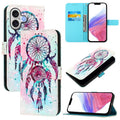 3D Painting Horizontal Flip Leather Phone Case, For iPhone 17, For iPhone Air, For iPhone 16 Pro Max