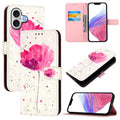 3D Painting Horizontal Flip Leather Phone Case, For iPhone 17, For iPhone Air, For iPhone 16 Pro Max