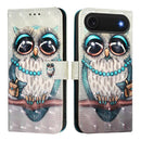 3D Painting Horizontal Flip Leather Phone Case, For iPhone 17, For iPhone Air, For iPhone 16 Pro Max