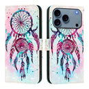 3D Painting Horizontal Flip Leather Phone Case, For iPhone 17e / 16e, For iPhone 17 Pro Max, For iPhone 17 Pro