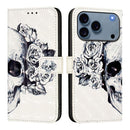 3D Painting Horizontal Flip Leather Phone Case, For iPhone 17e / 16e, For iPhone 17 Pro Max, For iPhone 17 Pro