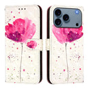 3D Painting Horizontal Flip Leather Phone Case, For iPhone 17e / 16e, For iPhone 17 Pro Max, For iPhone 17 Pro