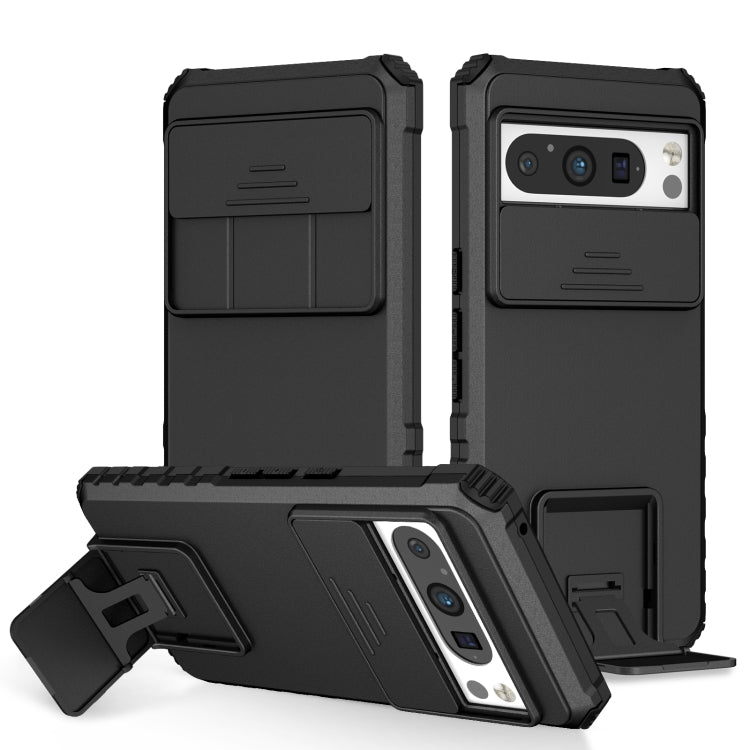 For Google Pixel 8 Pro Shockproof case with stand and camera shield