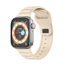 For Apple Watch Series 1-10 Dot Texture Fluororubber Band