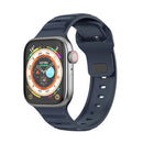 For Apple Watch Series 1-10 Dot Texture Fluororubber Band