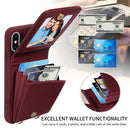 For iPhone 12 / 12 Pro Crossbody Lanyard Zipper Wallet Leather Phone Case