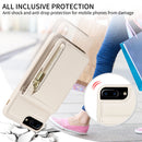 Crossbody Lanyard Zipper Wallet Leather Phone Case