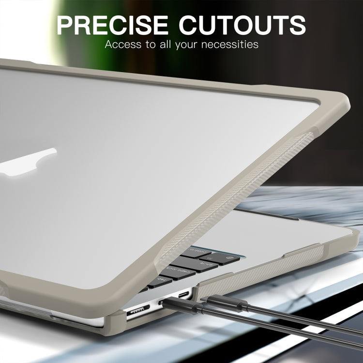 For MacBook Air 13.6 inch A2681 2022 Translucent Laptop Protective Case