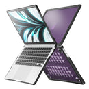 For MacBook Air 13.6 inch A2681 2022 Translucent Laptop Protective Case