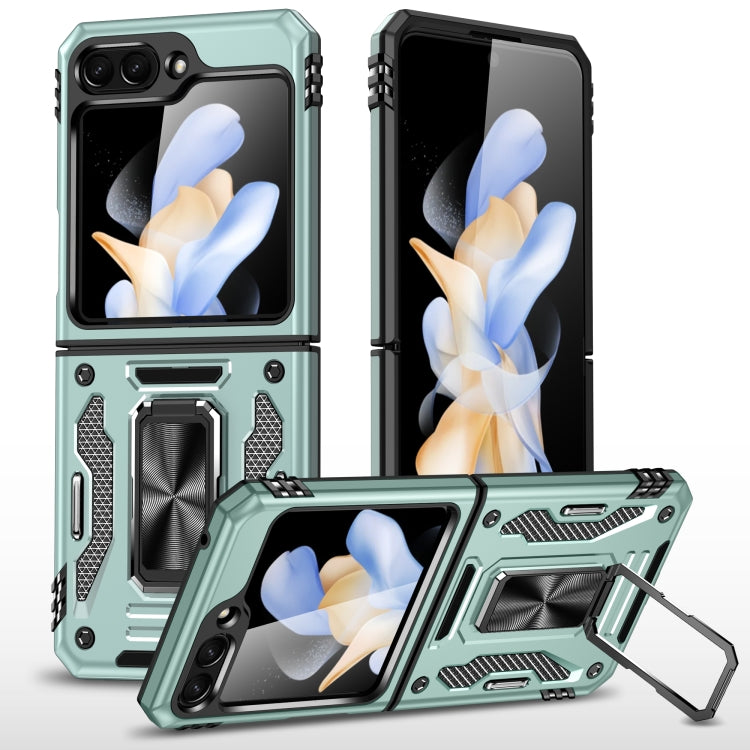 For Samsung Galaxy Z Fold 5 Armour PC + TPU Camera Shield Phone Case