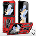 For Samsung Galaxy Z Flip 5 Armour PC + TPU Camera Shield Phone Case