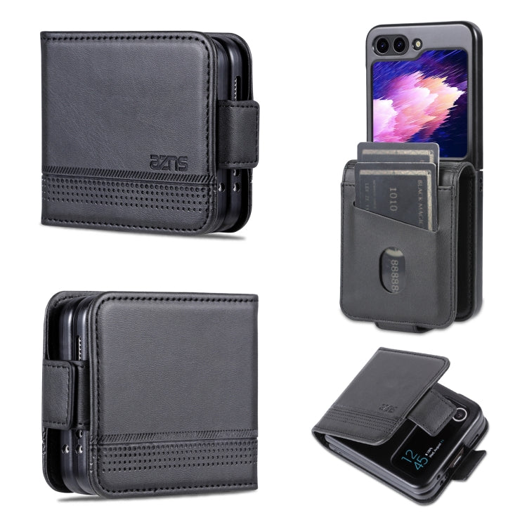 AZNS Magnetic Calf Texture Flip Leather Phone Case, For Samsung Galaxy Z Fold5 5G, For Samsung Galaxy Z Flip5 5G