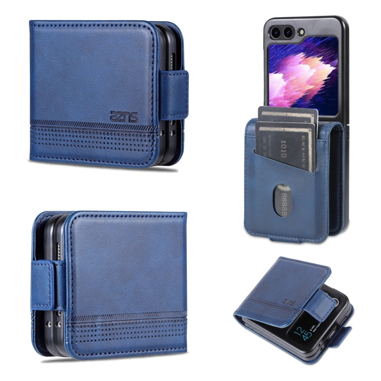 AZNS Magnetic Calf Texture Flip Leather Phone Case, For Samsung Galaxy Z Fold5 5G, For Samsung Galaxy Z Flip5 5G