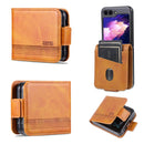 AZNS Magnetic Calf Texture Flip Leather Phone Case, For Samsung Galaxy Z Flip5 5G