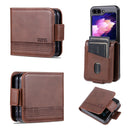 For Samsung Z Flip 5 Leather Wallet Phone Case