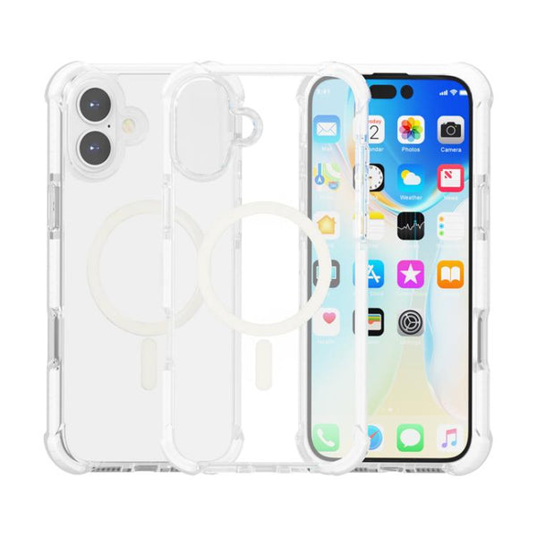 Acrylic Magsafe Magnetic Shockproof Phone Case, For iPhone 17