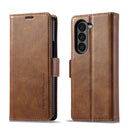 LC.IMEEKE RFID Anti-theft Leather Phone Case, For Samsung Galaxy Z Fold6 5G, For Samsung Galaxy Z Fold5, For Samsung Galaxy Z Flip5