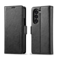 LC.IMEEKE RFID Anti-theft Leather Phone Case, For Samsung Galaxy Z Fold6 5G, For Samsung Galaxy Z Fold5, For Samsung Galaxy Z Flip5